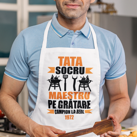 Sort Personalizat - Tata socru  maestru pe gratare campion la bere cu anul nasterii [2]
