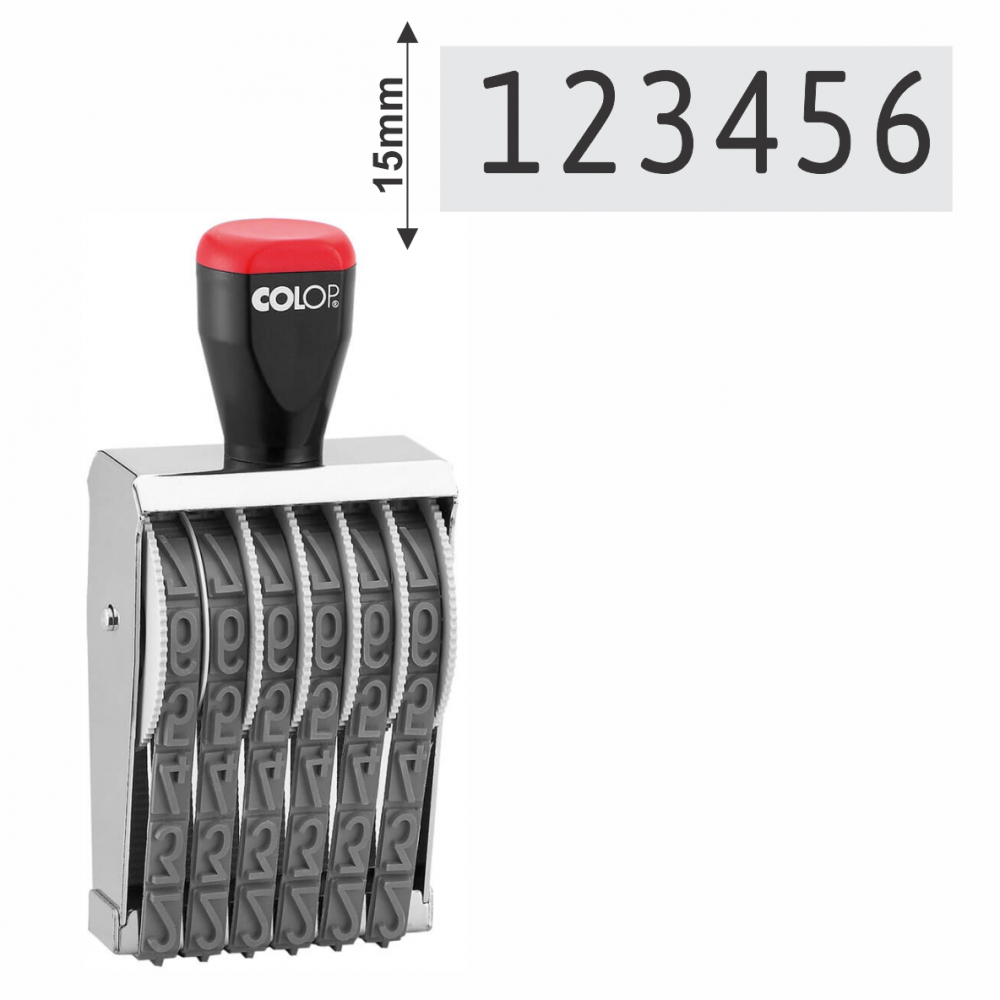 Stampila cifriera manuala - Colop 15006 [1]