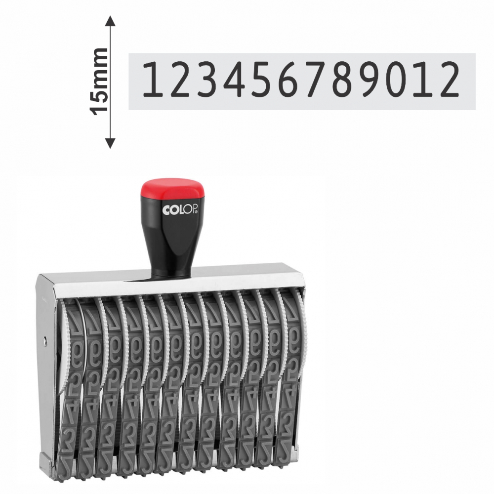 Stampila cifriera manuala - Colop 15012 [1]