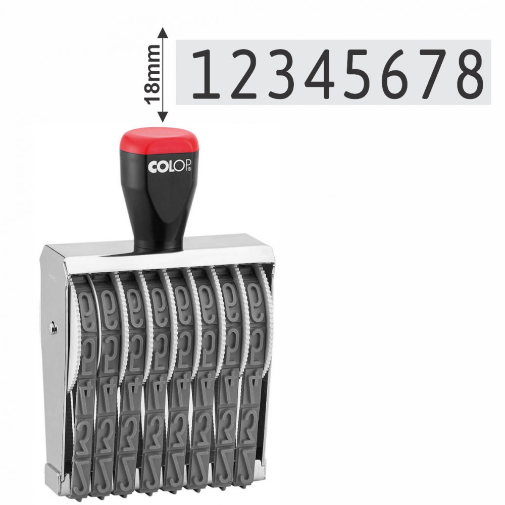 Stampila cifriera manuala - Colop 18008 [1]