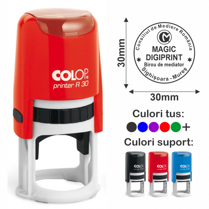Stampila birou de mediator 2 Printer R30 [1]