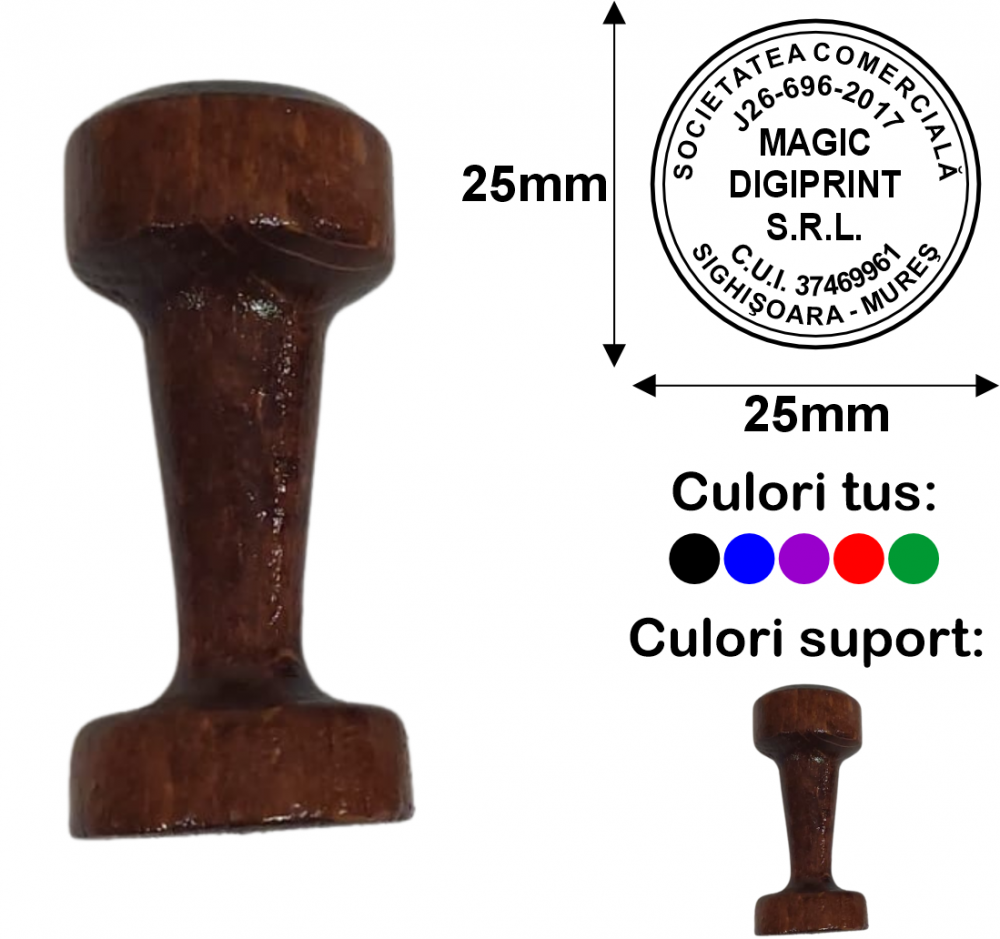 Stampila de lemn LR 24 [1]
