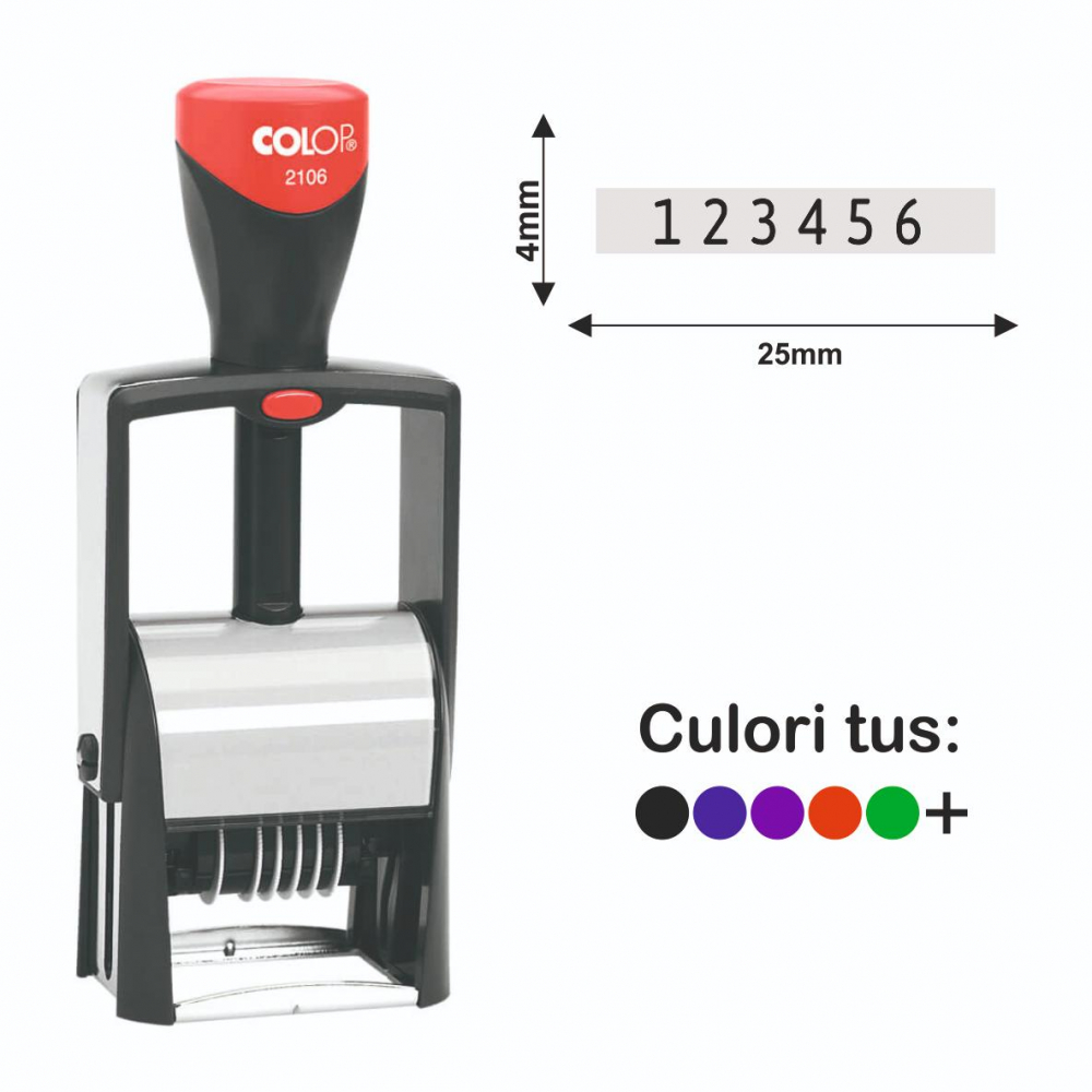 Stampila numaratoare (cifriera) - Classic Line 2106 [1]