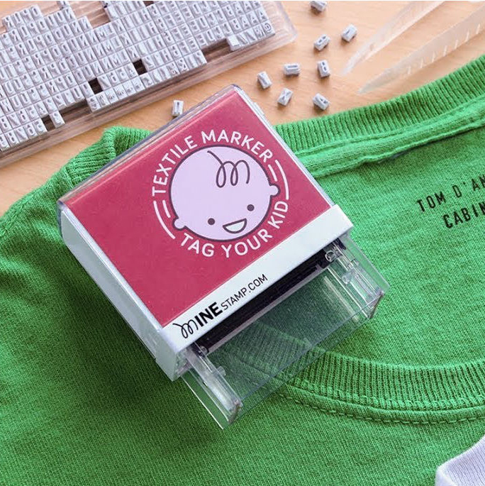 Colop MINE - Stampila cu set de litere si tus pentru textile [5]