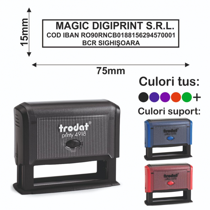 Stampila Trodat Printy 4918 [1]