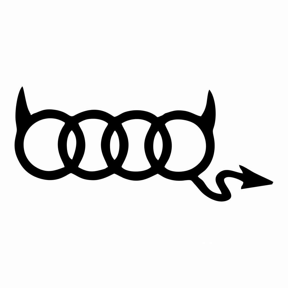 Sticker Auto - Audi Devil [2]