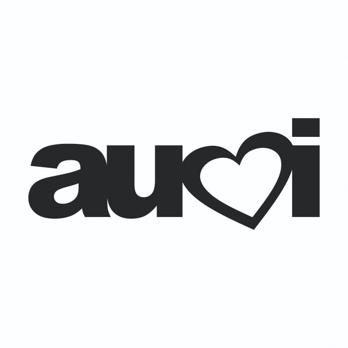 Sticker Auto - Audi heart [2]