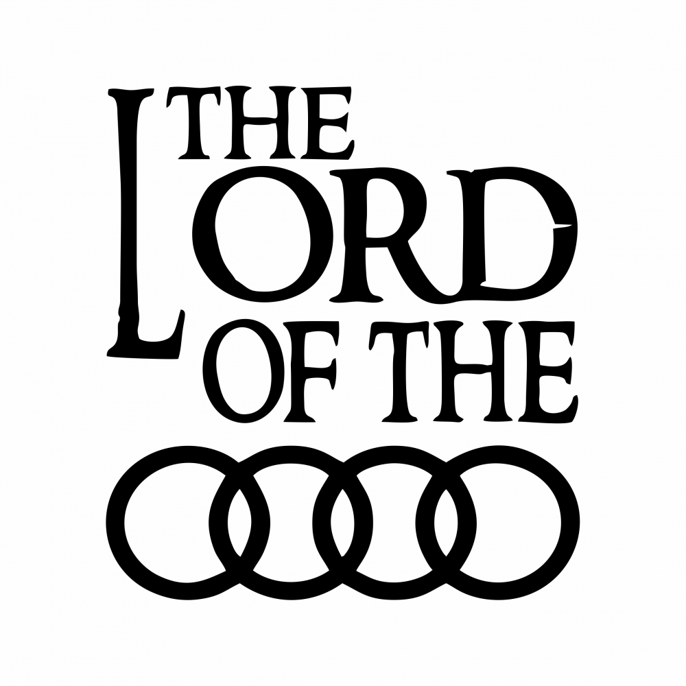 Sticker Auto Audi - The Lord of the Rings [2]