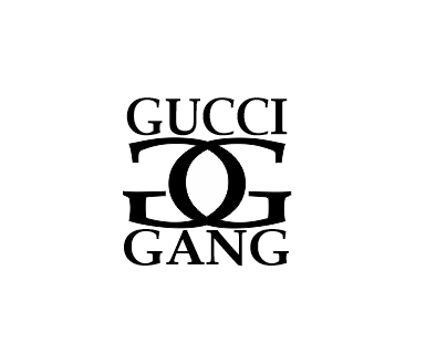 Sticker Auto - Gucci Gang [1]