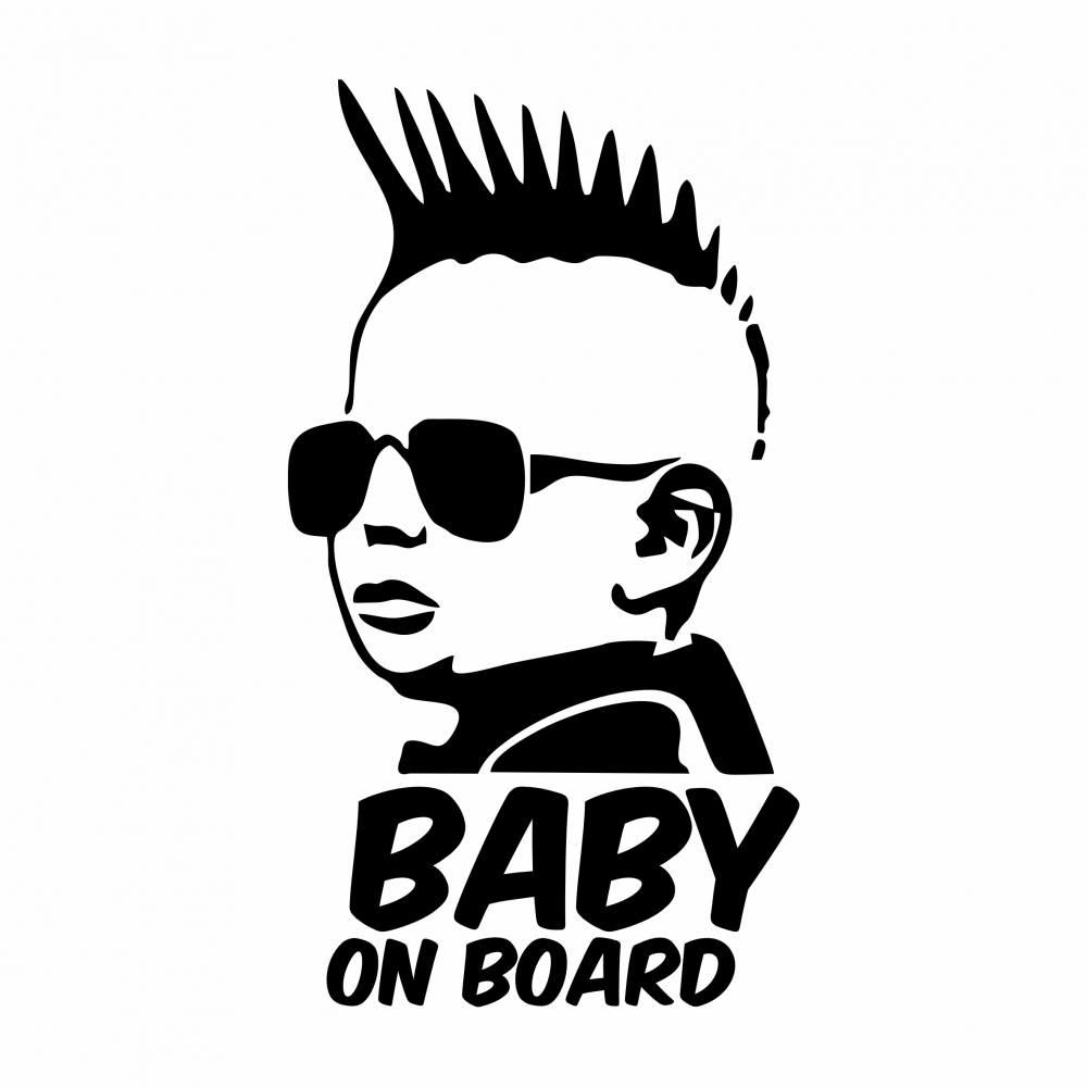 Sticker Auto - Baby rocker on board [2]
