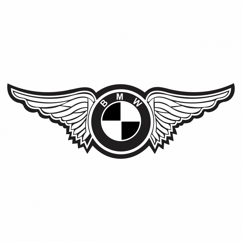 Sticker Auto - BMW Wings [2]