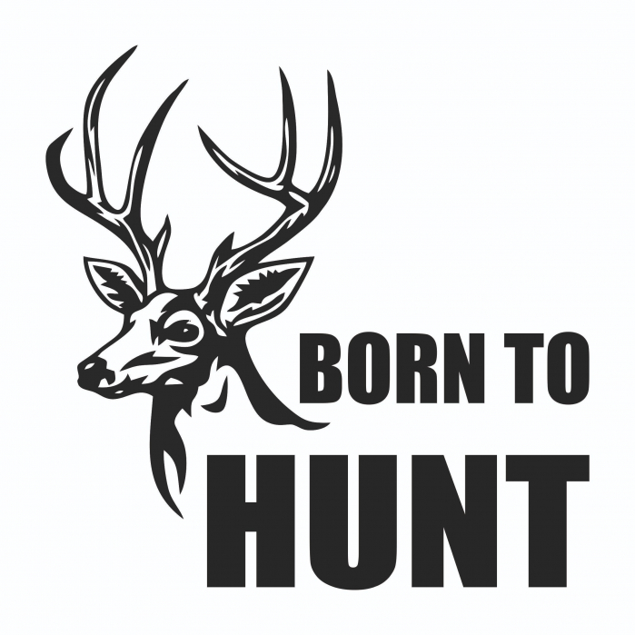 Sticker Auto - Born to Hunt [2]
