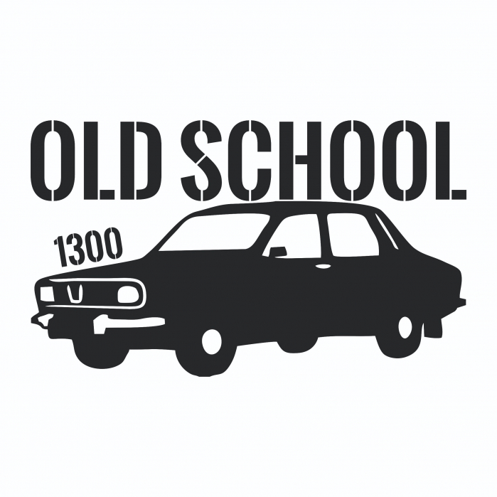 Sticker Auto - Dacia 1300 Old School [2]