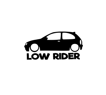 Sticker Auto Low - Rider Corsa [1]