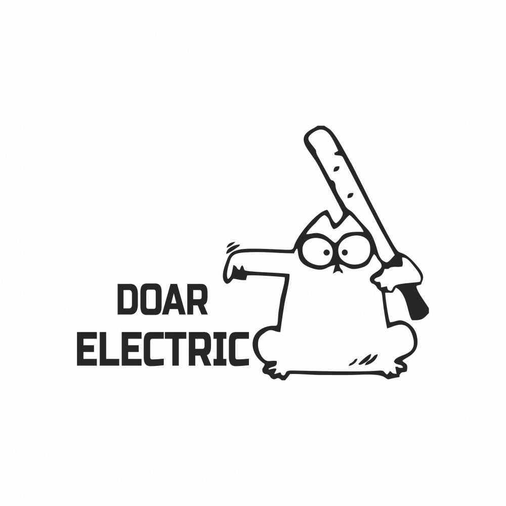 Sticker Auto - Doar Electric [2]