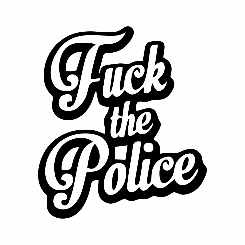 Sticker Auto - F*ck the police 2 [2]