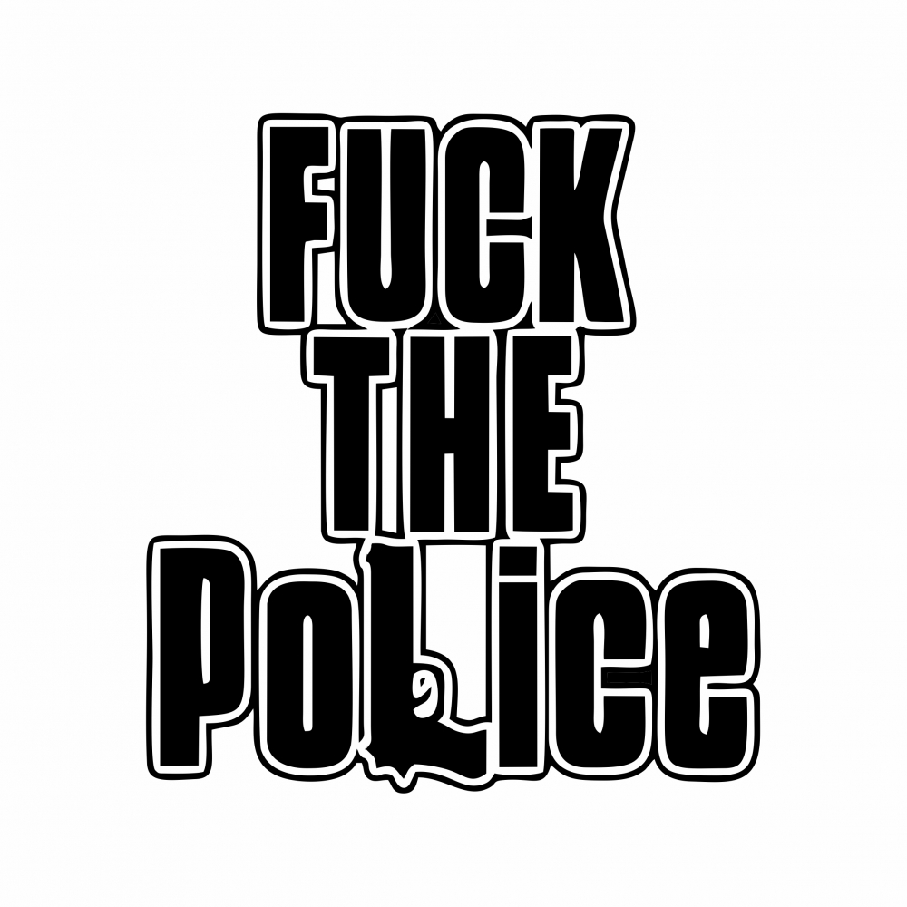 Sticker Auto - F*ck the police 3 [2]