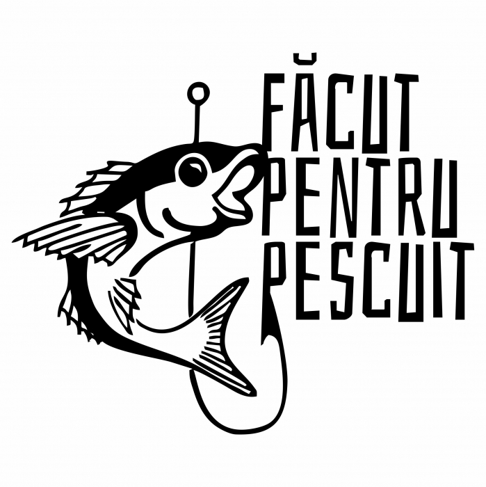 Sticker Auto - Facut pentru pescuit [2]