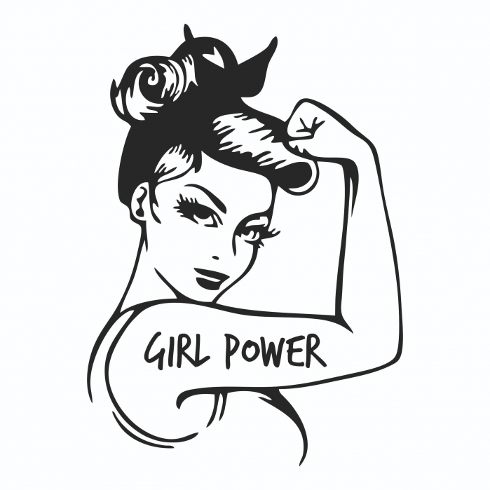 Sticker Auto - Girl Power [2]
