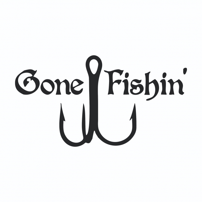 Sticker Auto - Gone Fishin' [2]