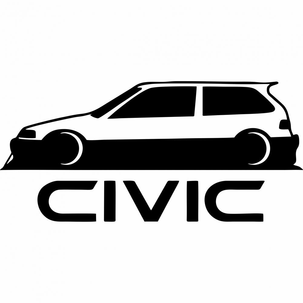 Sticker Auto - Honda Civic [2]