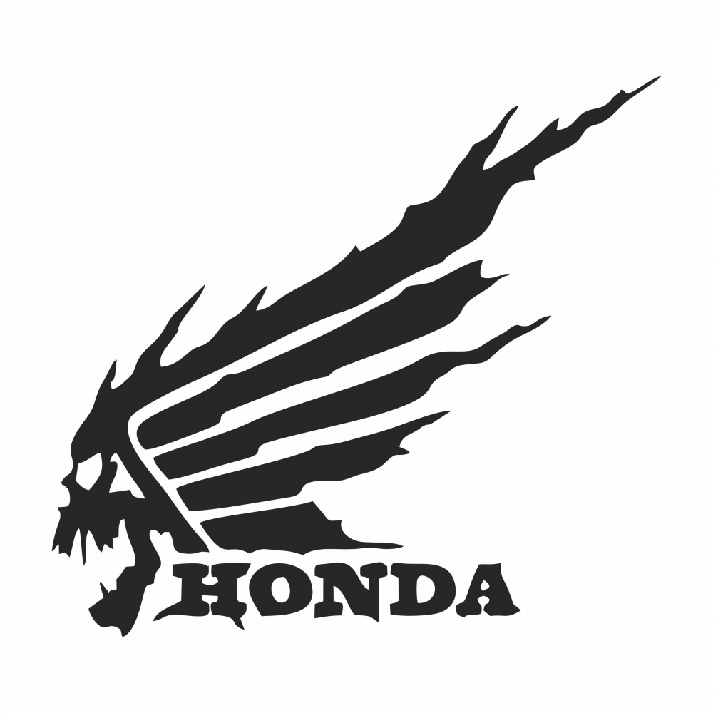Sticker Auto - Honda Beast Stanga [2]