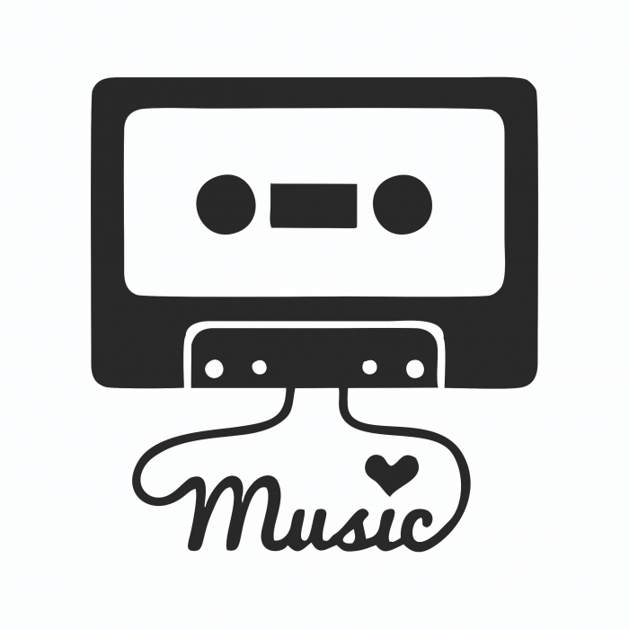 Sticker Auto - I love Music [2]