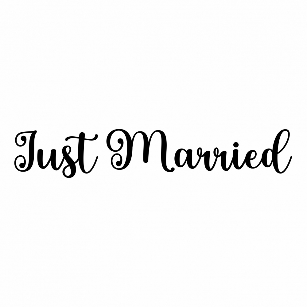 Sticker Auto - Just Married [2]