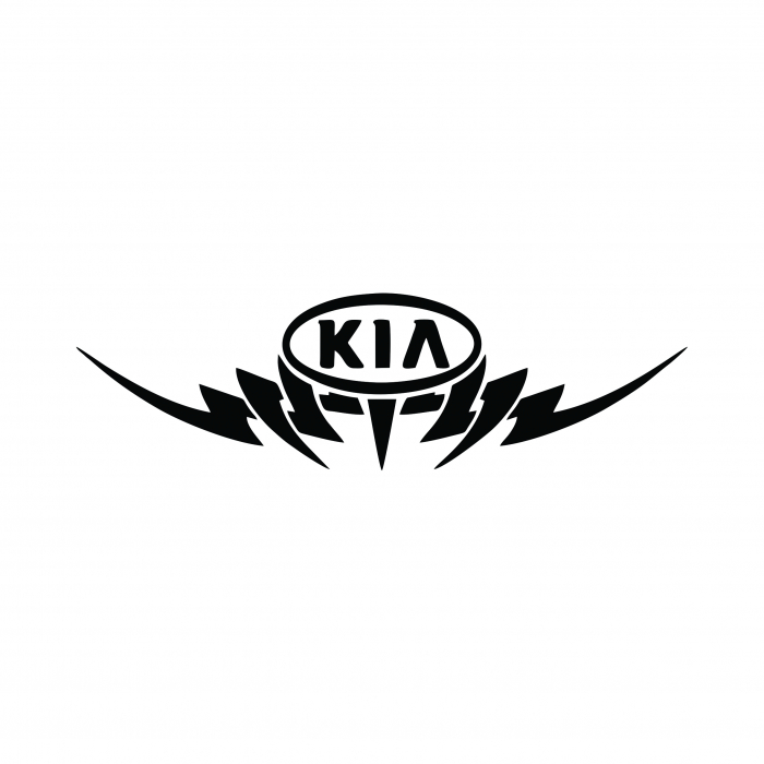 Sticker Auto Kia - Tribal [2]