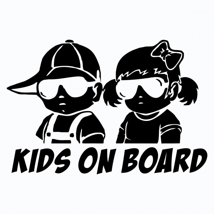 Sticker auto - Kids on board [3]