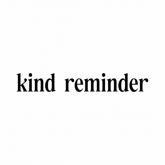 Sticker Auto - Kind reminder [2]