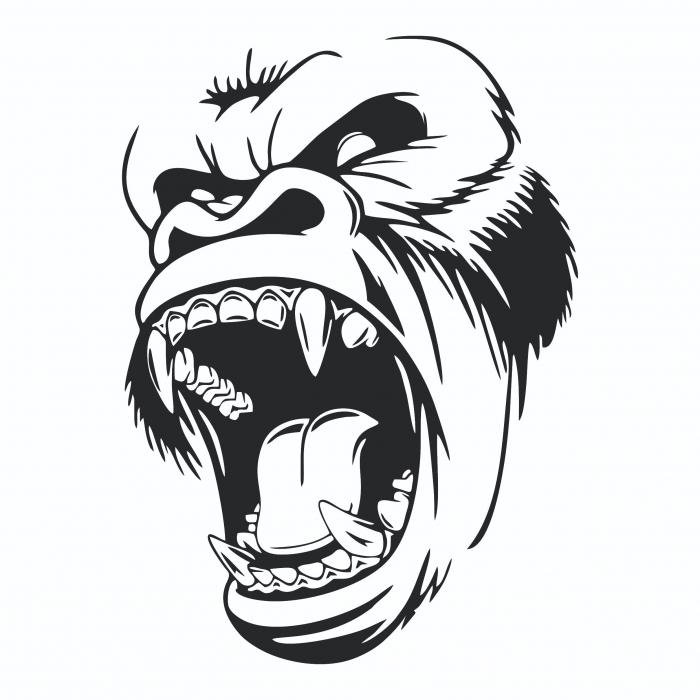 Sticker Auto - King Kong [2]
