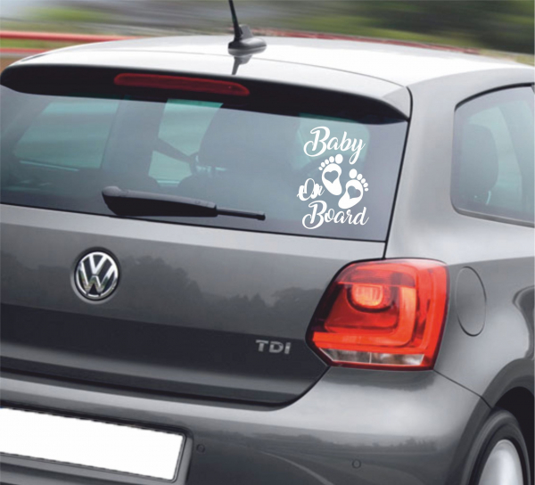 Sticker Auto - Baby On Board [3]