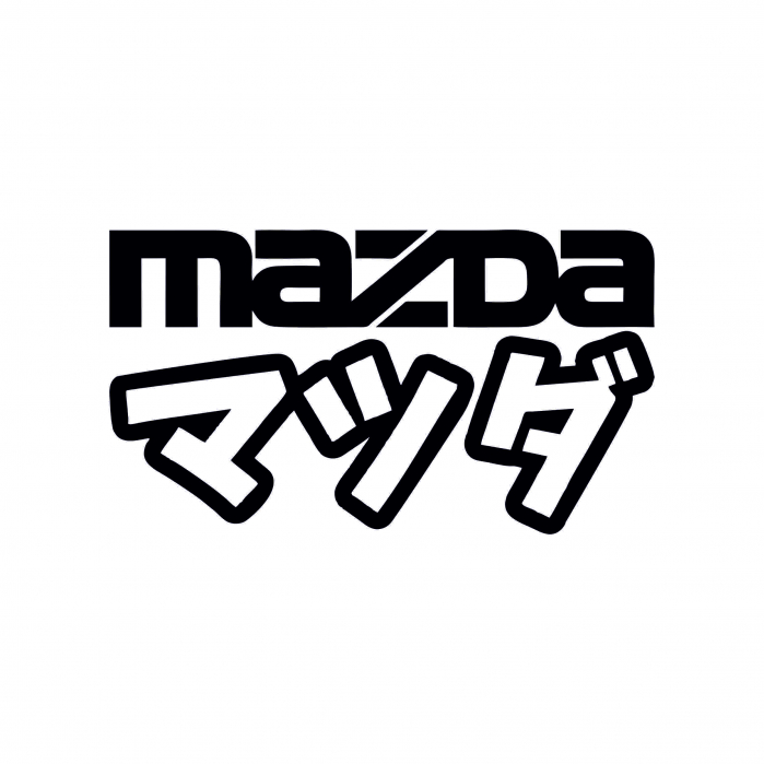 Sticker Auto - Mazda kanji [2]