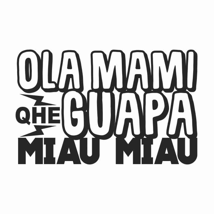 Sticker Auto Meme - Ola mami que guapa [2]