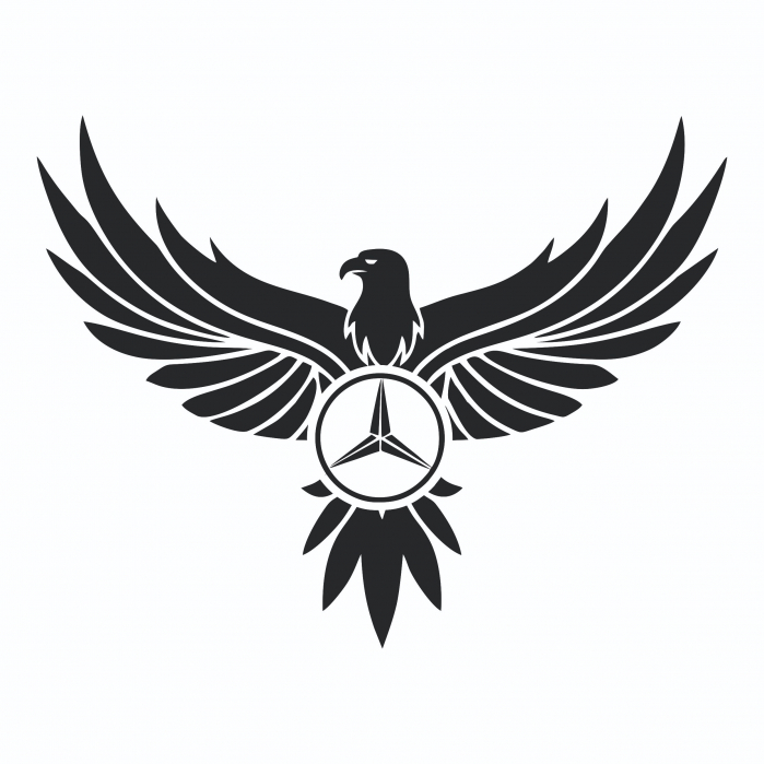 Sticker Auto - Mercedes Benz Vultur [2]