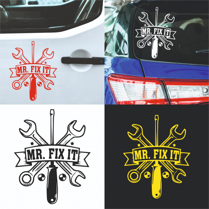 Sticker Auto - Mr. Fix it [1]
