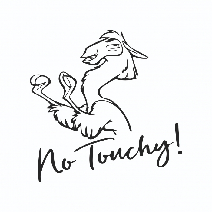 Sticker Auto - No Touchy! [2]