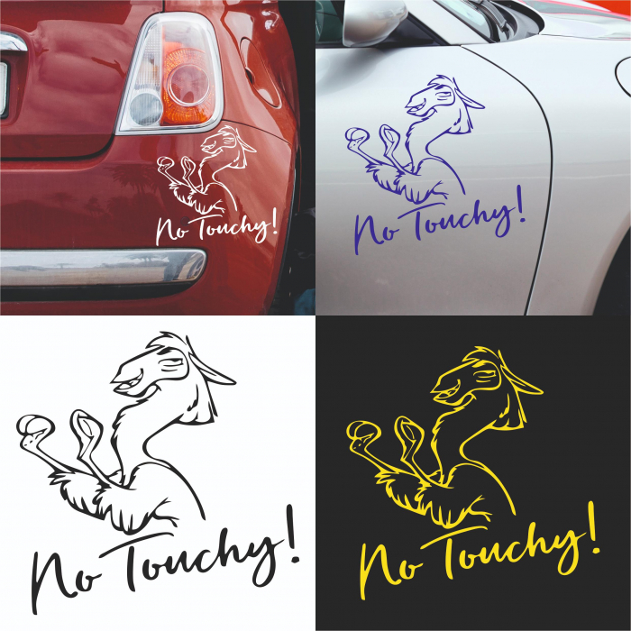Sticker Auto - No Touchy! [1]