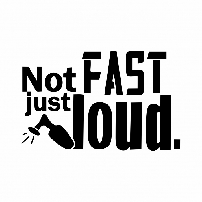 Sticker Auto not fast just loud [2]
