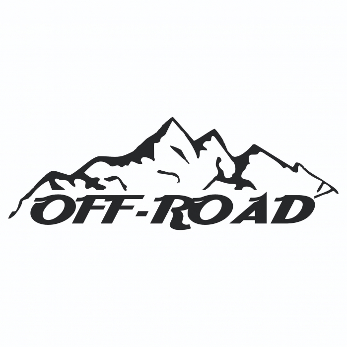 Sticker Auto - Off road Munte [2]