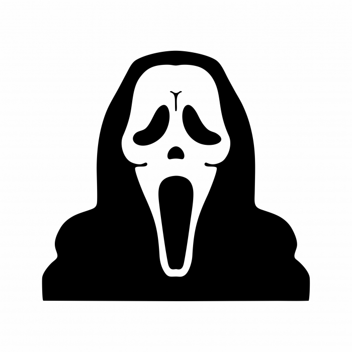 Sticker Auto - Peeking Ghostface [2]