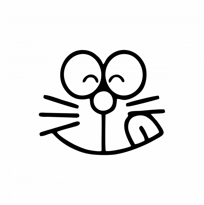 Sticker Auto rezervor - Pisica [2]