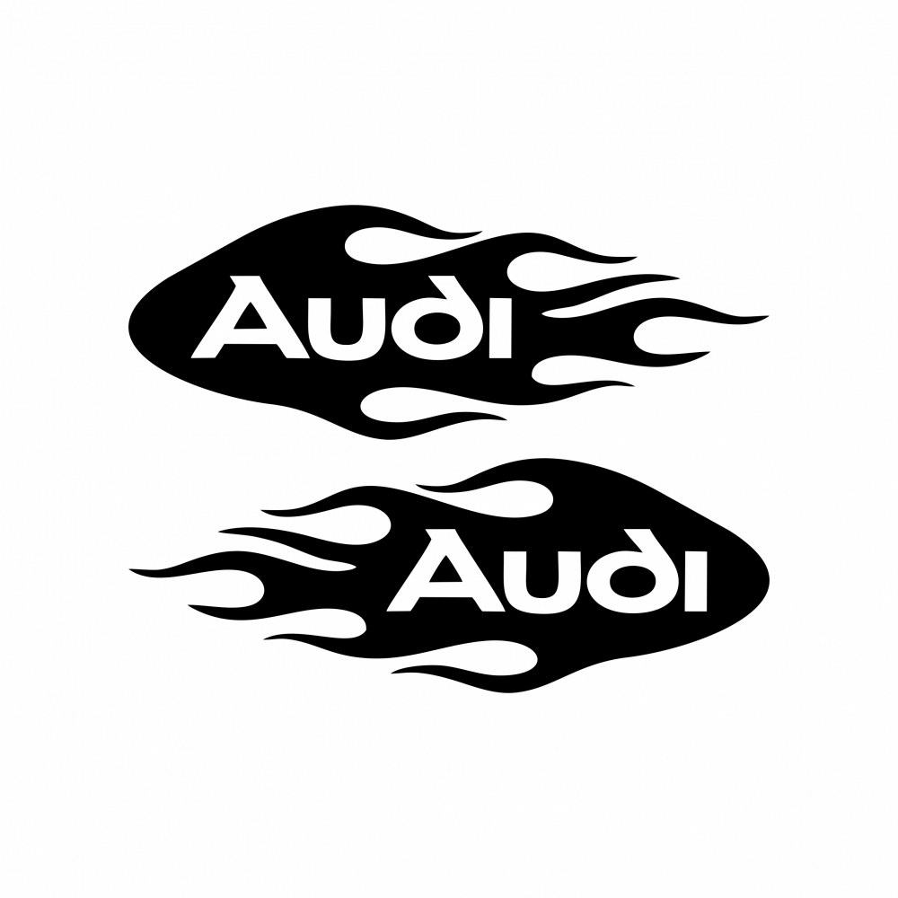 Sticker Auto - Set Audi Flacara [2]