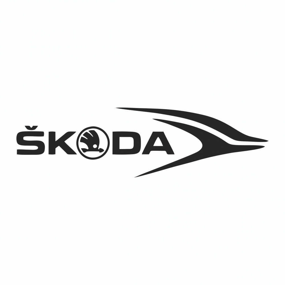 Sticker Auto - Skoda logo [2]