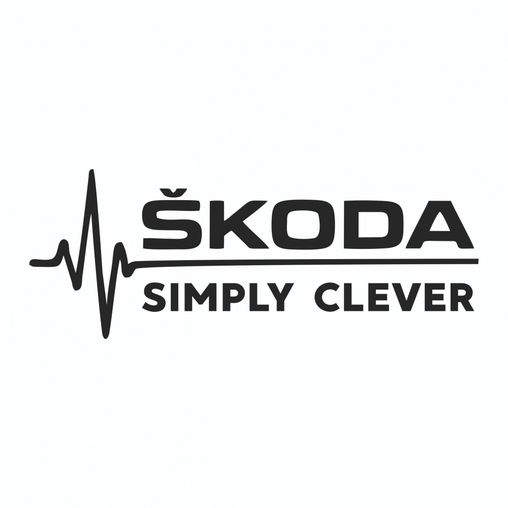 Sticker Auto - Skoda Simply Clever [2]