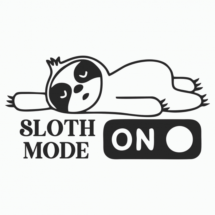 Sticker Auto - Sloth mode on [2]