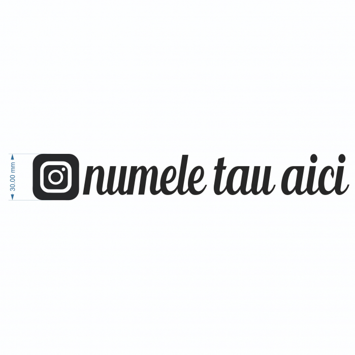 Sticker Auto Social Media - Sticker Instagram Personalizat 2 [3]