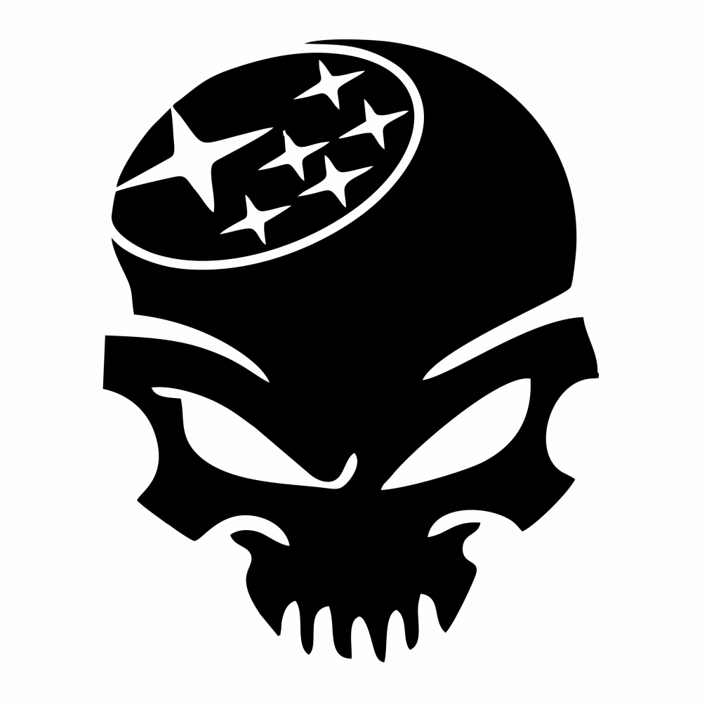 Sticker Auto - Subaru Skull 2 [2]