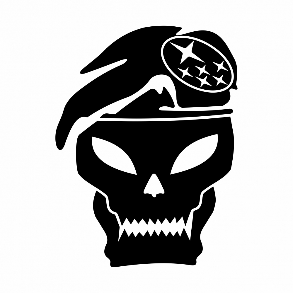 Sticker Auto - Subaru Skull [2]